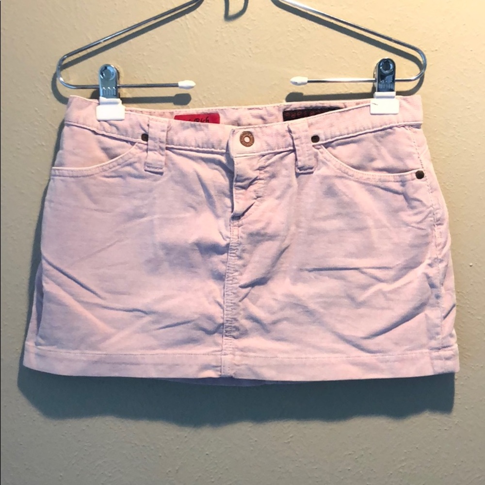 AG Mini Skirt in Light Pink